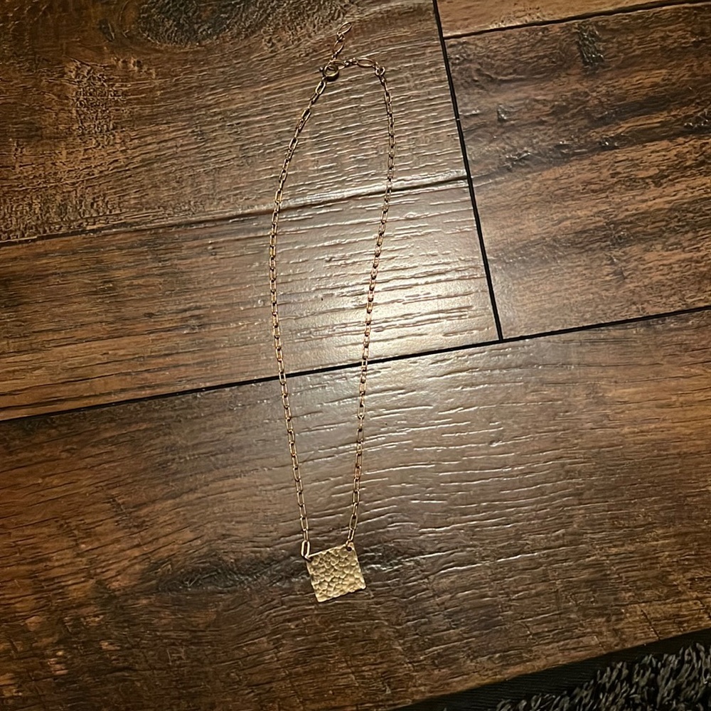 gold necklace